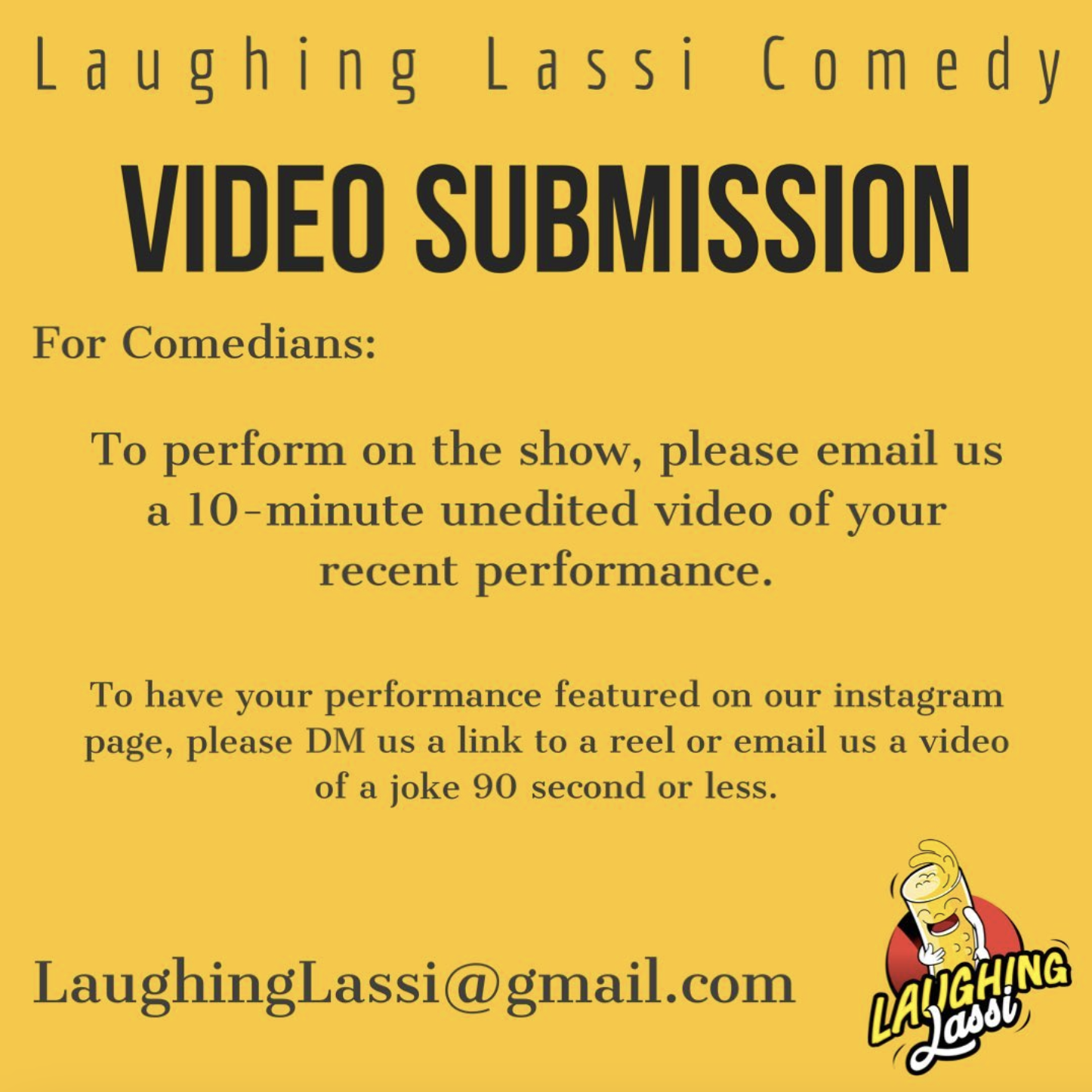 Calling All Comedians! 🎤